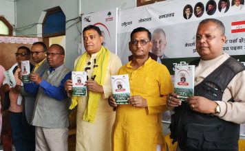 उम्मेदवार रुङ्गटाले गरे १२ बुँदे एजेन्डा सार्वजनिक, आर्थिक समृद्धिदेखि शिक्षा, स्वास्थ्य, रोजगारी र पूर्वाधार प्राथमिकतामा