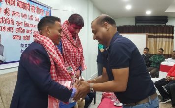 वीरगंजमा नवनिर्वाचित सांसदहरूको स्वागत